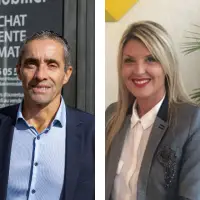 Or bleu 30 - Les indiscretions Ludovic Tourdiat et Sarah Galibert, Salon de la Copropriété du Gard