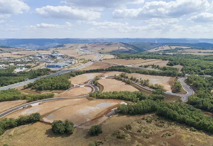 Zone d'activités Viaduc 2 ©communauté de communes Millau Grands Causses