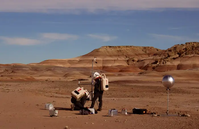 Alice Chapiron (Isae-Supaero), une ingénieure spatiale engagée pour le climat 2 - Les indiscretions Alice Chapiron mission désert Utah