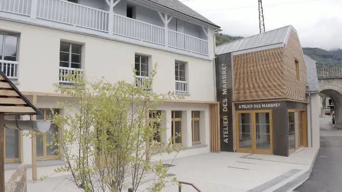 Fibois Occitanie récompense 10 ouvrages lors du Prix Régional de la Construction Bois 2025 8 - Les indiscretions L'atelier des marbres, à Ilhet (65). ©FB Atelier des marbres