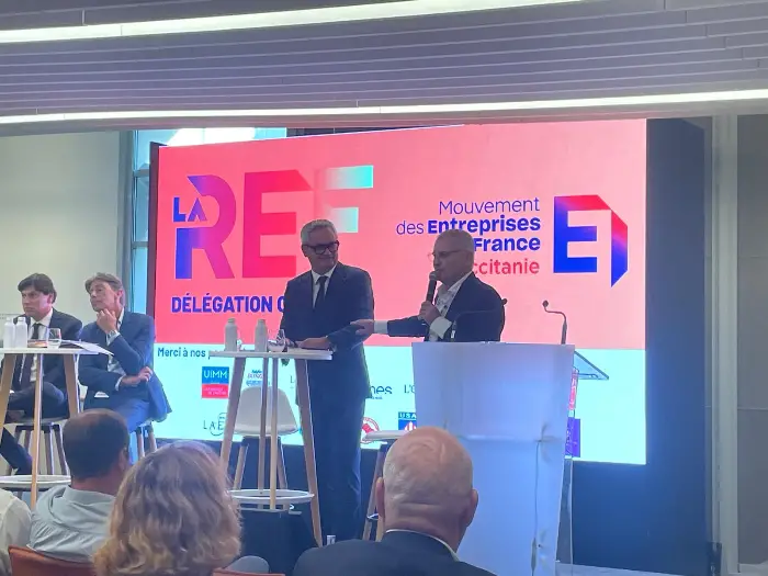 Samuel Hervé et Didier Katzenmayer lors de la REF 2025.