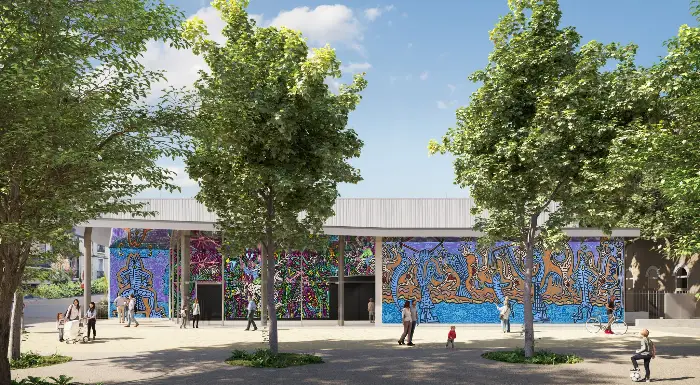 La future salle Georges Brassens dévoilée à Sète 1 - Les indiscretions Future salle Georges-Brassens à Sète.