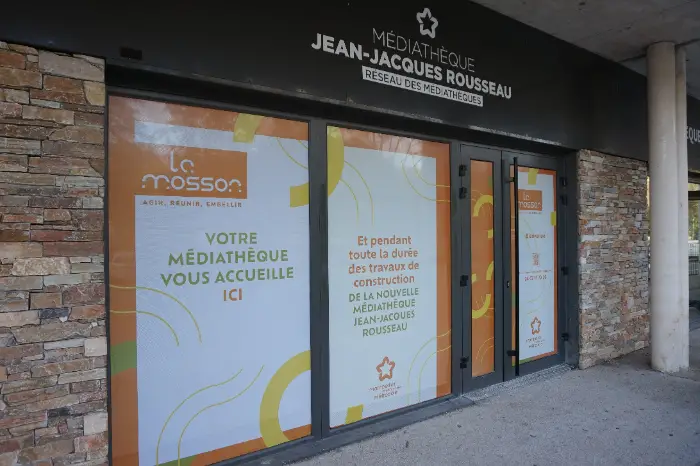 Une médiathèque livrée en 2030 pour 14,86 M€ à Montpellier 1 - Les indiscretions médiathèque temporaire Jean-Jacques Rousseau Montpellier