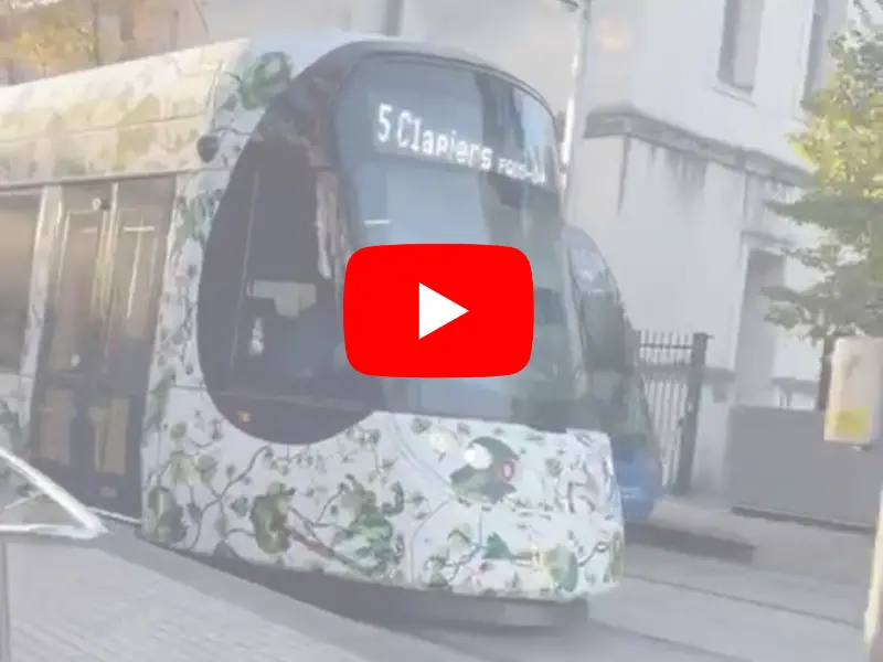 Ligne 5 du tramway : « La fin des travaux », promet Delafosse 11 - Les indiscretions video ligne 5 - Les indiscretions