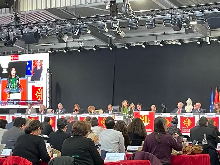 Région Occitanie : le budget voté le 12 février 1 - Les indiscretions Assemblée plénière du 18 décembre 2025 Région Occitanie. ©Jules Mestre