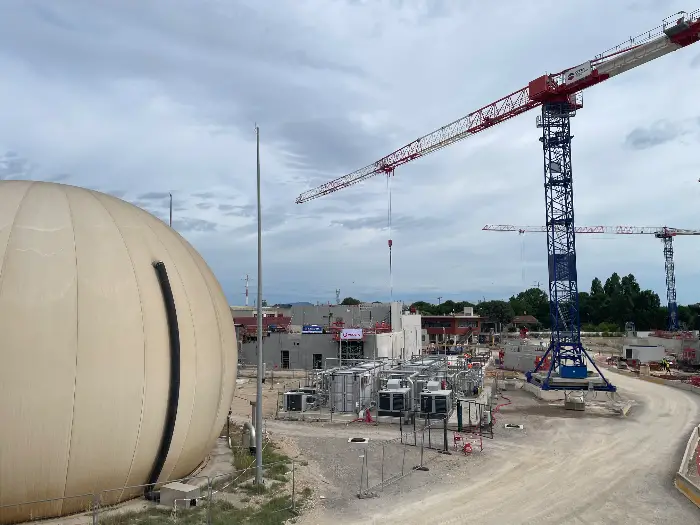 À Montpellier, la station d’épuration Maera passe au gaz vert 10 - Les indiscretions Visite chantier Maera 2 ©Jules Mestre