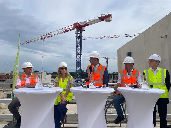 À Montpellier, la station d’épuration Maera passe au gaz vert 11 - Les indiscretions Visite chantier Maera 3 ©Jules Mestre