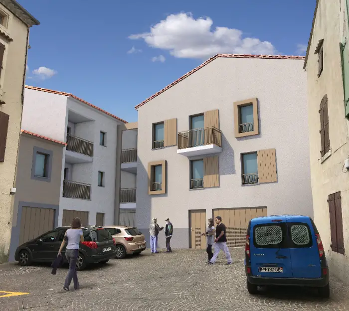 habitat audois perspective 3D