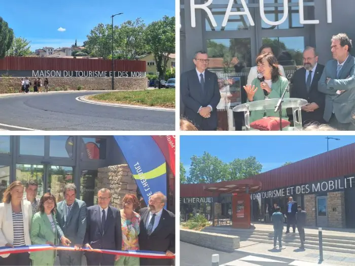 À Gignac (34), la Maison du tourisme et des mobilités inaugurée le 11 juin 1 - Les indiscretions maison du tourisme et des mobilités